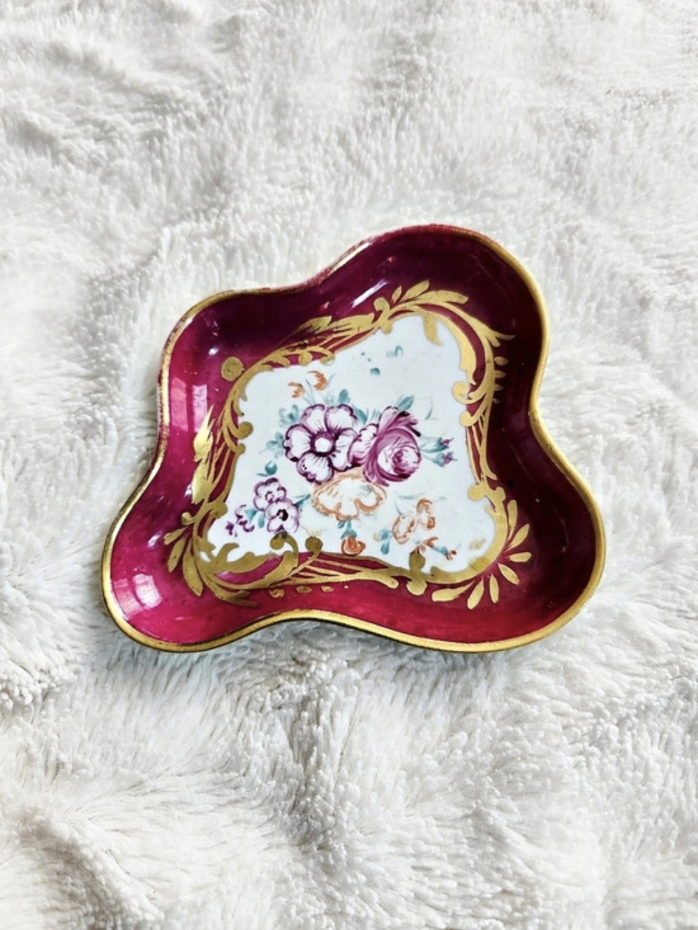Limoges France| Floral Trinket Dish